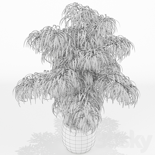 Plants collection 156 3DS Max Model - thumbnail 3