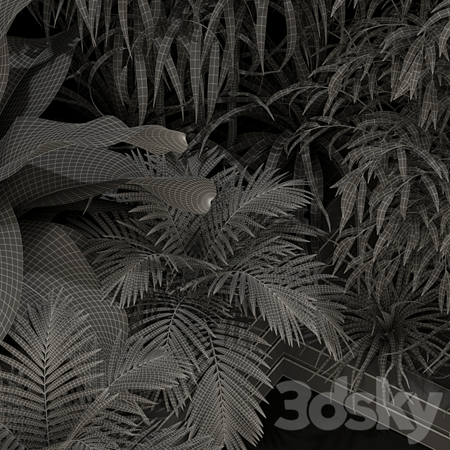 Plants collection 201 3DSMax File - thumbnail 3