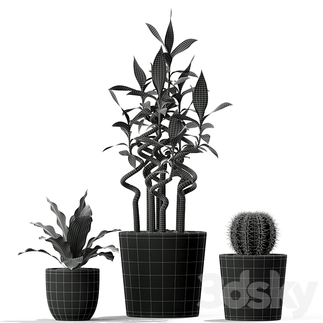 Plants collection 231 3ds Max - thumbnail 3