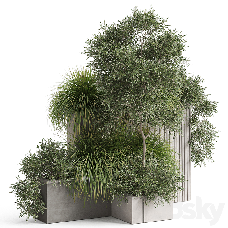 Plants collection 770 3DS Max Model - thumbnail 2