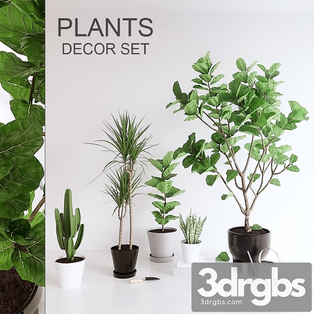 Plants set (vray ggx, corona pbr) - thumbnail 1