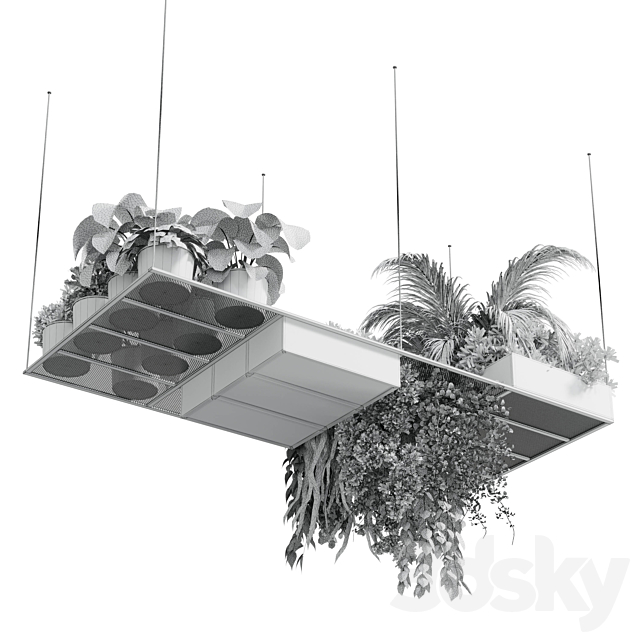 pot light – pendant plant light hanging 10 3DSMax File - thumbnail 6