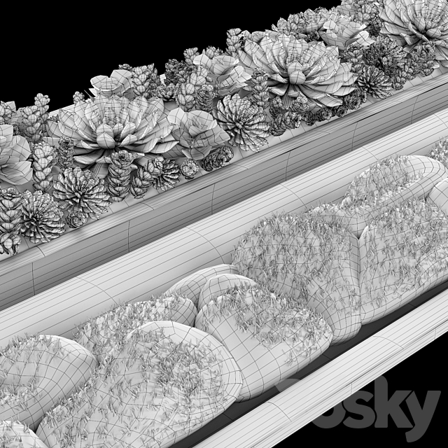 RH handcrafted tray 3DSMax File - thumbnail 5