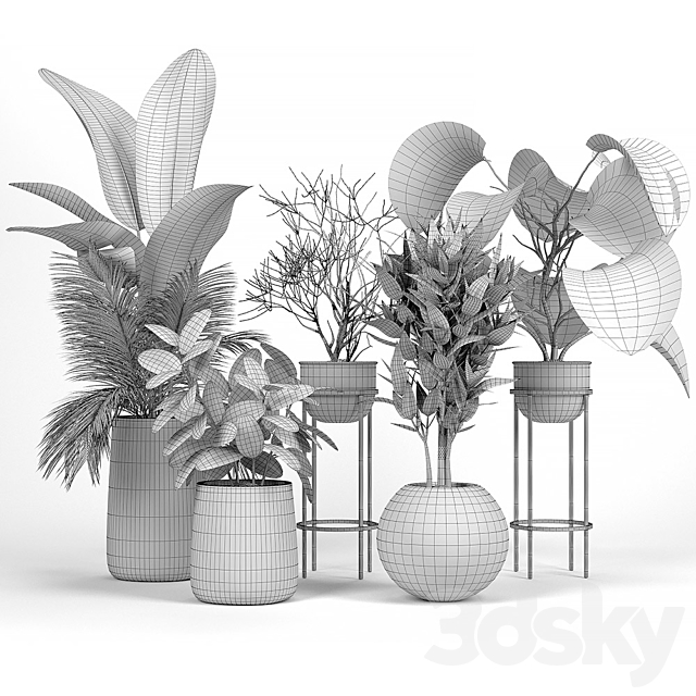 Set Crate and Barrel 04 3DSMax File - thumbnail 3