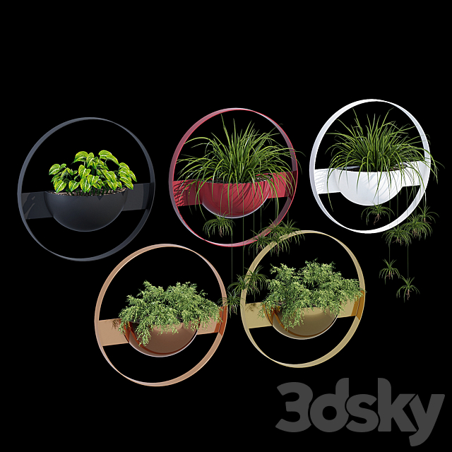 Unity wall planter 3DSMax File - thumbnail 1