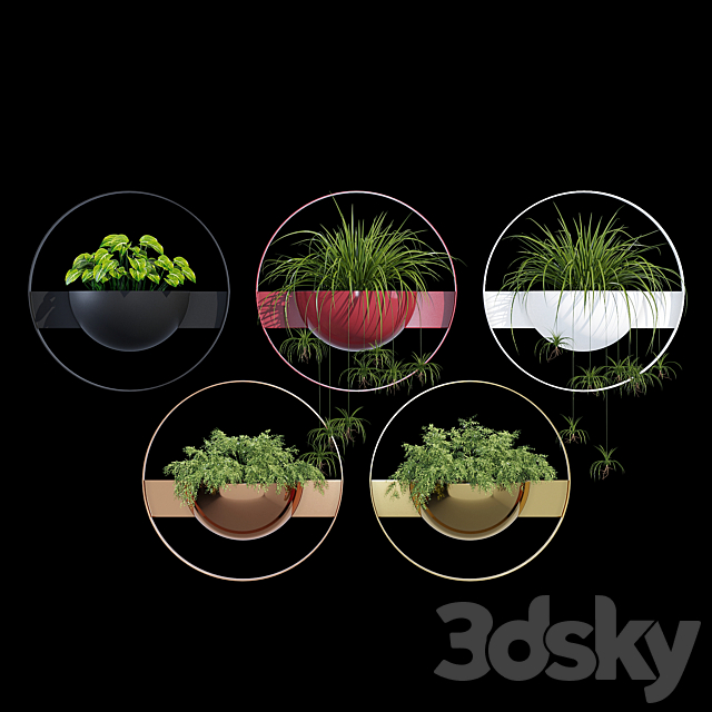 Unity wall planter 3DSMax File - thumbnail 2