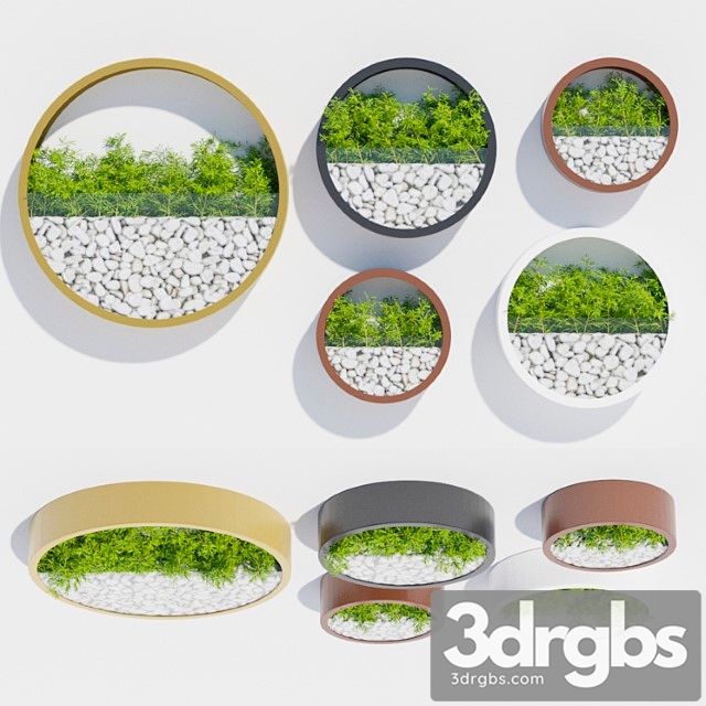 Wall planters one - thumbnail 1