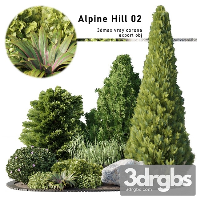 Alpine hill 02 - thumbnail 1