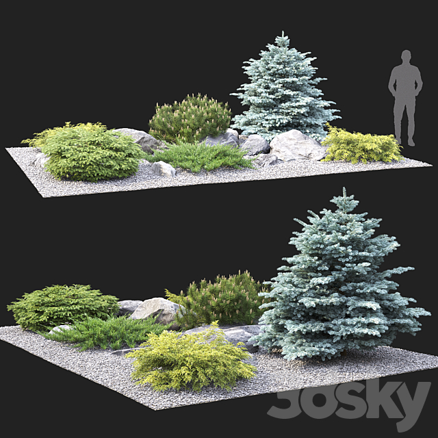 Alpine hill 3DS Max Model - thumbnail 2