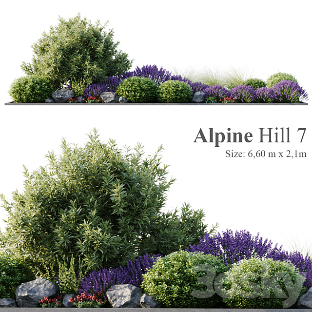 Alpine Hill 7 3ds Max - thumbnail 1