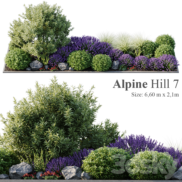 Alpine Hill 7 3ds Max - thumbnail 2