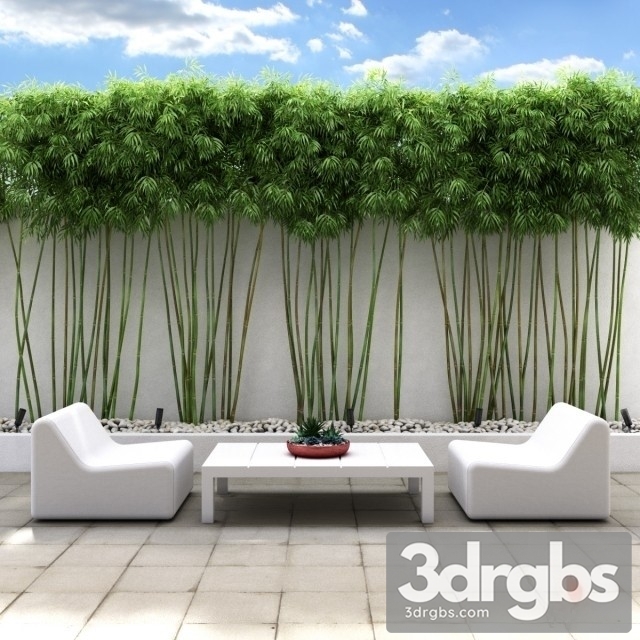 Bamboo Wall 3dsmax Download - thumbnail 1