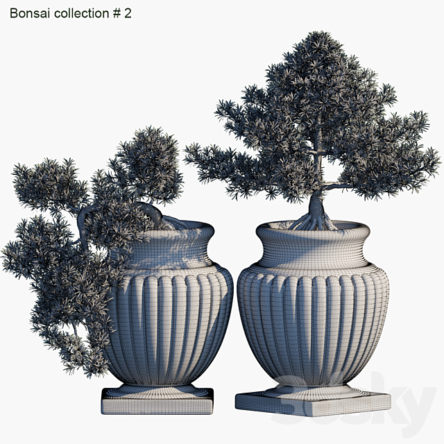 Bonsai collection # 2 3ds Max - thumbnail 2