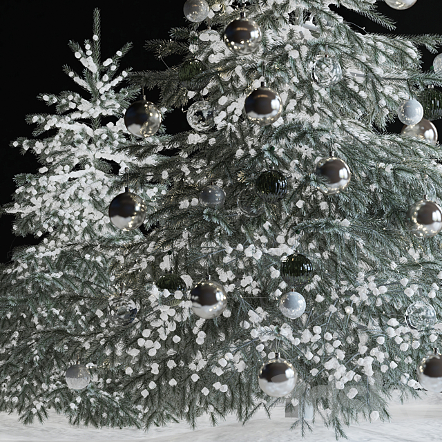 Christmas Tree 14. Corona 3DS Max Model - thumbnail 4