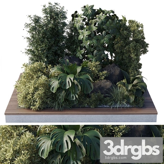 Collection Outdoor Indoor 101 Pot Plant 3dsmax Download - thumbnail 1