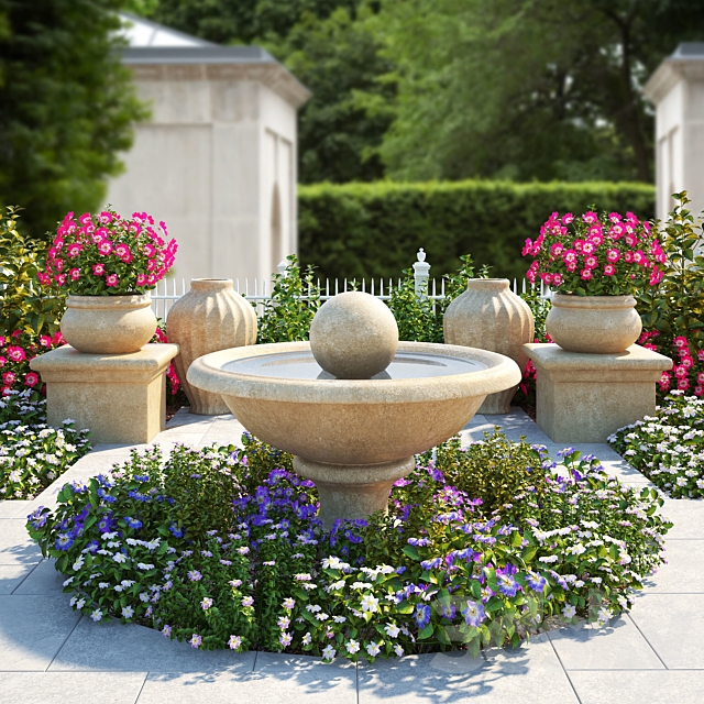 FLOWERBED_2 3DSMax File - thumbnail 1