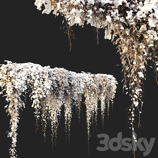 Hanging plant 40 3DS Max Model - thumbnail 5