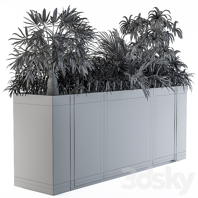 Interior Plant Box 3DSMax File - thumbnail 5