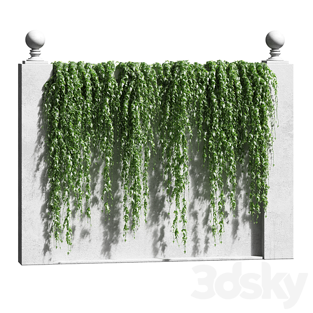 Ivy for the fence 3ds Max - thumbnail 1