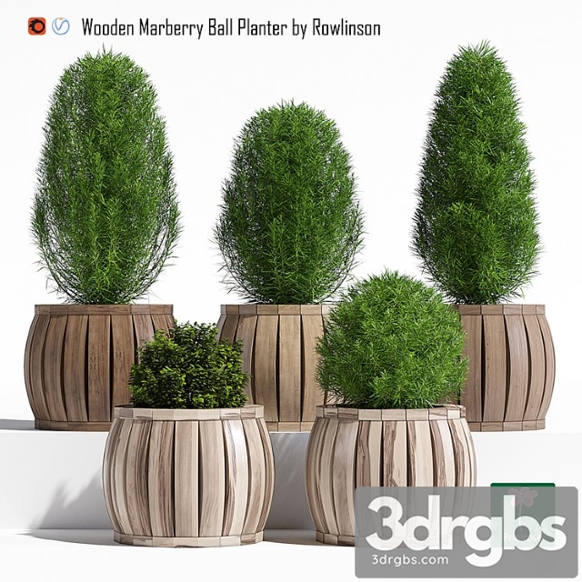 Marberry ball planter - thumbnail 1