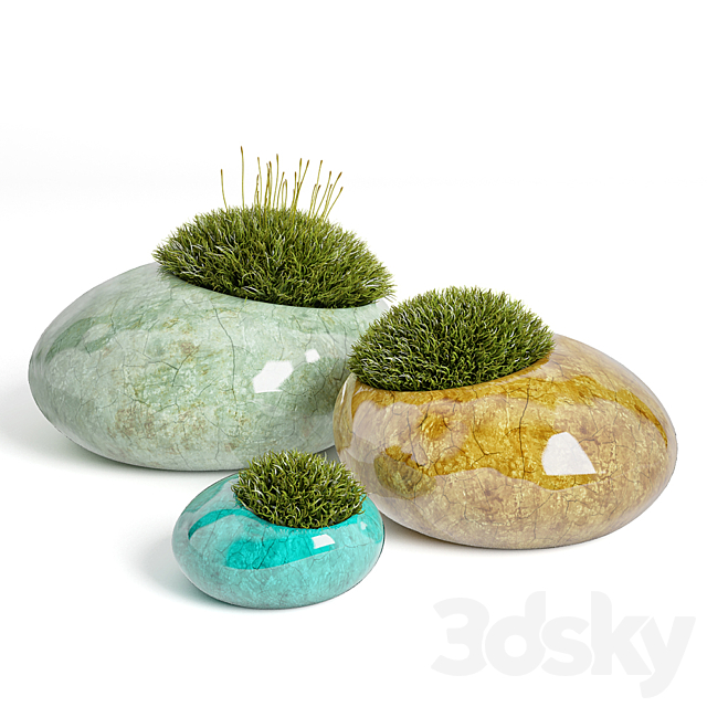 moss rocks 3DSMax File - thumbnail 1