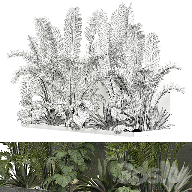 Outdoor Plant 239 3DS Max Model - thumbnail 3