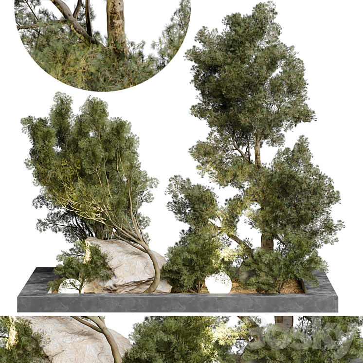 Outdoor Plant 65 3DS Max Model - thumbnail 1