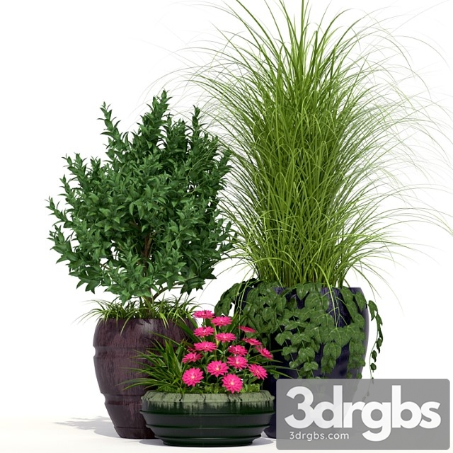 Outdoor Planters 1 3dsmax Download - thumbnail 1