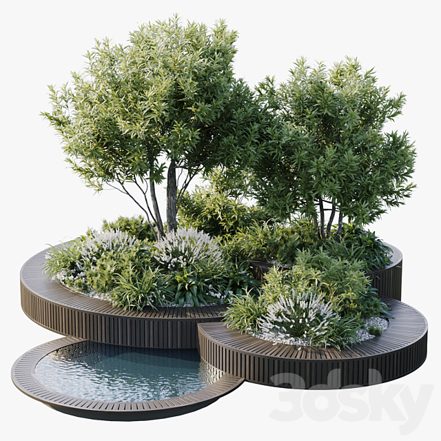 Outdoor Plants 2 3ds Max - thumbnail 1