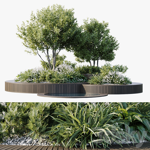 Outdoor Plants 2 3ds Max - thumbnail 2