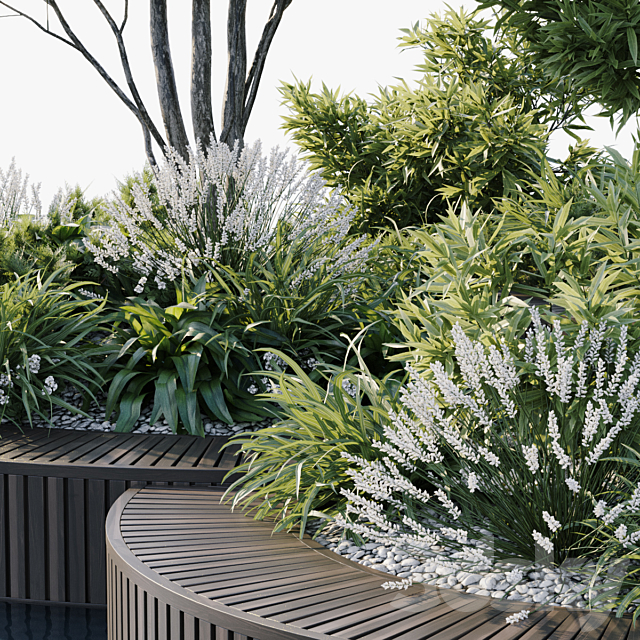 Outdoor Plants 2 3ds Max - thumbnail 3