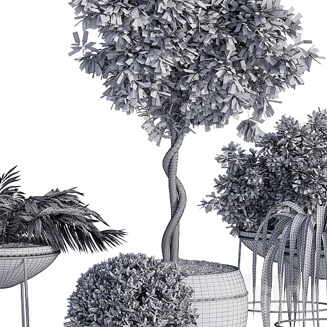 Outdoor Plants Full Set 3DSMax File - thumbnail 5