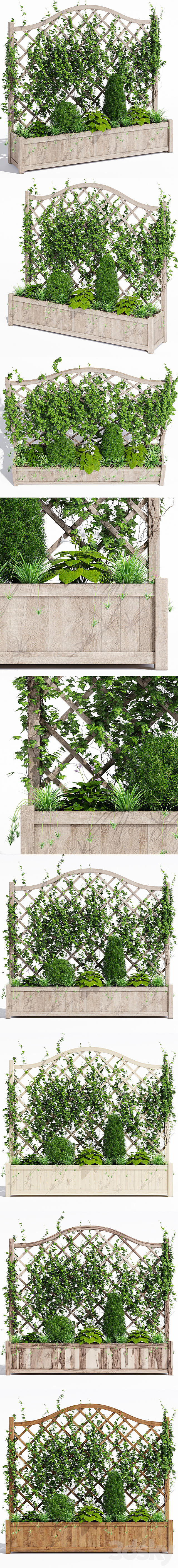 Oxford planter 3DSMax File - thumbnail 2