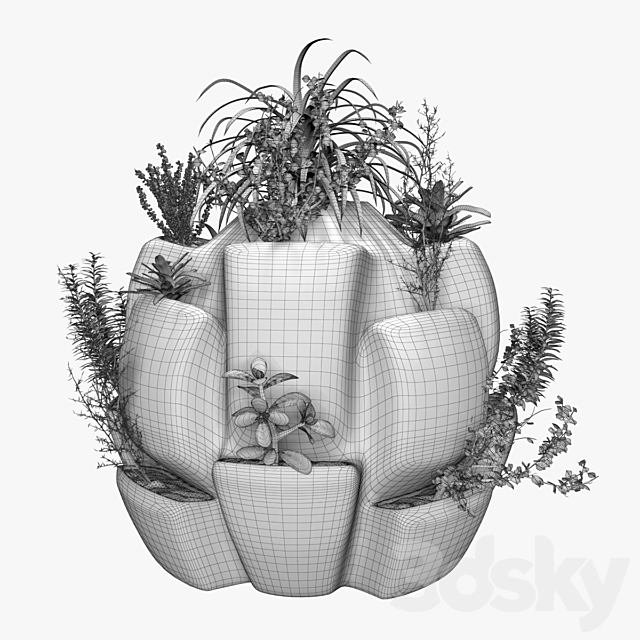 Plant 3 3DSMax File - thumbnail 3