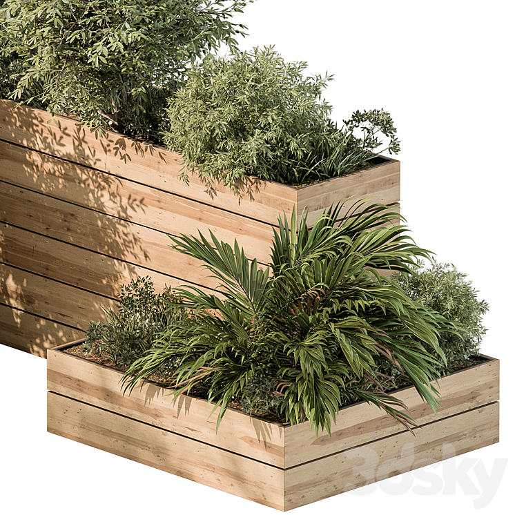 Plant Box – Outdoor Plants 487 3DS Max Model - thumbnail 2