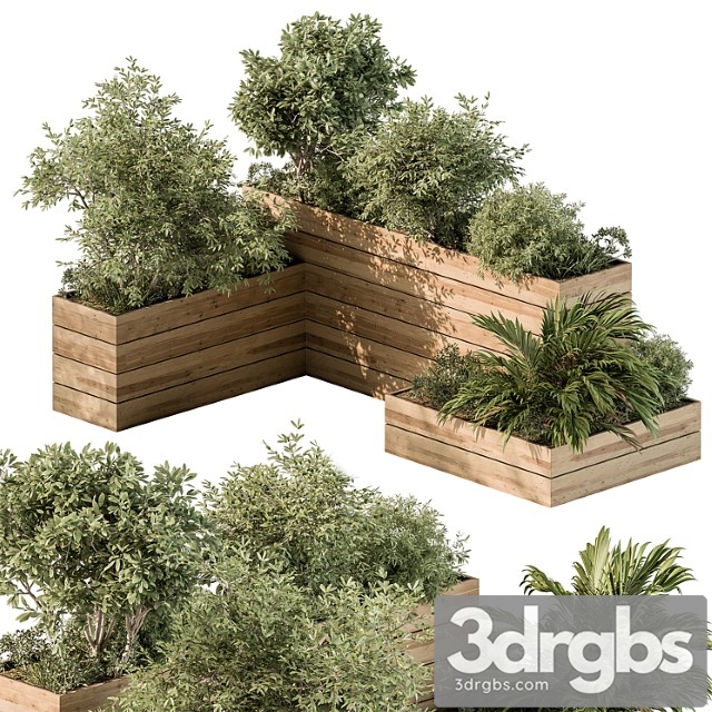 Plant Box Outdoor Plants 487 3dsmax Download - thumbnail 1