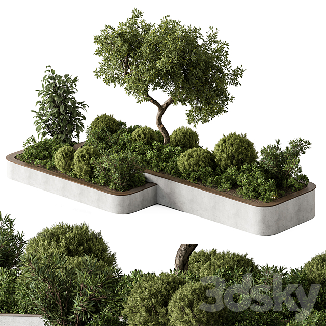 Plant Box – Outdoor Plants 588 3ds Max - thumbnail 1