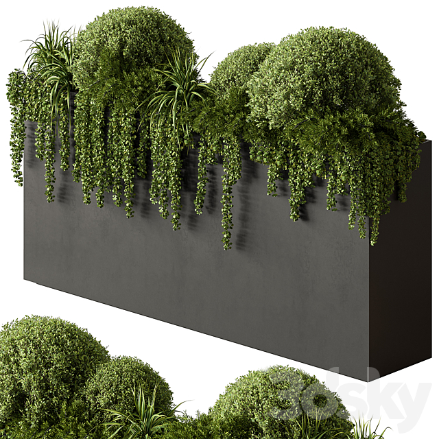 Plant Box – Outdoor Plants 603 3ds Max - thumbnail 1