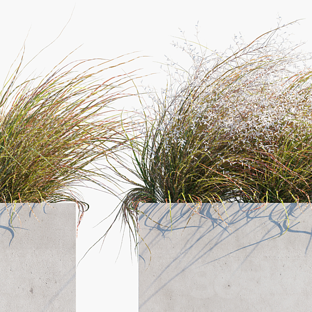 Plant in pots # 27: Wind blows 3DS Max Model - thumbnail 2