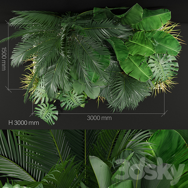 Plants collection 357 3DSMax File - thumbnail 2