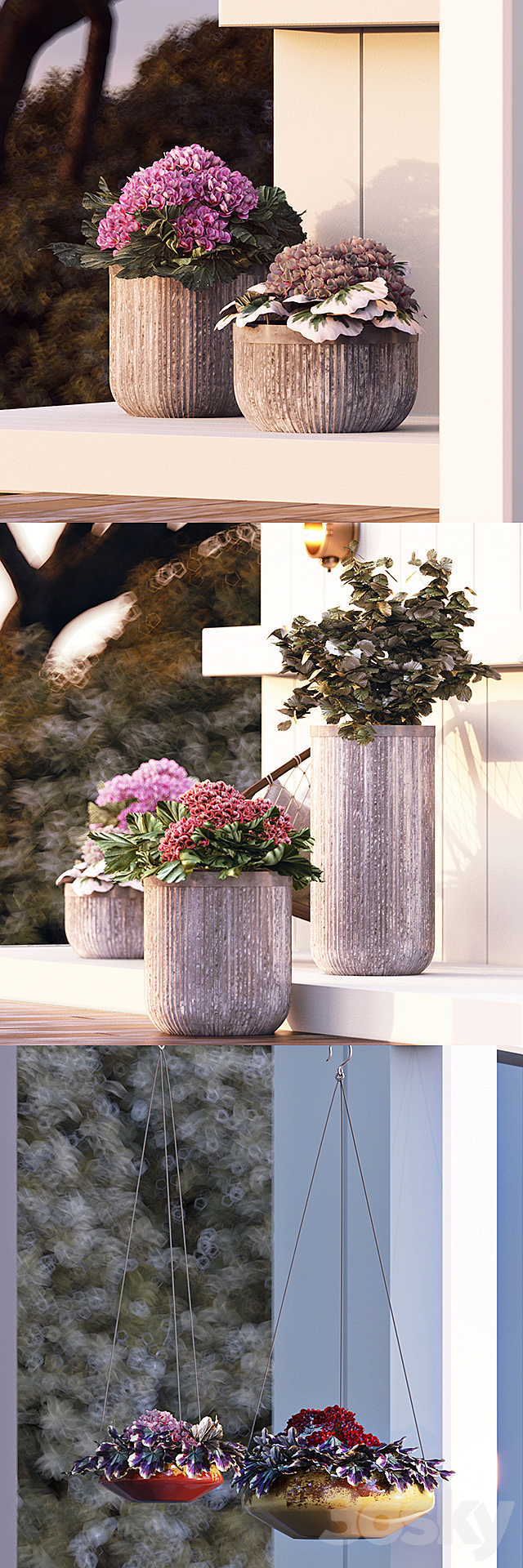 Pottery Barn_Planters 3DSMax File - thumbnail 2