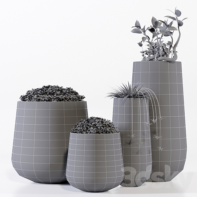 Potterypots two 3ds Max - thumbnail 3