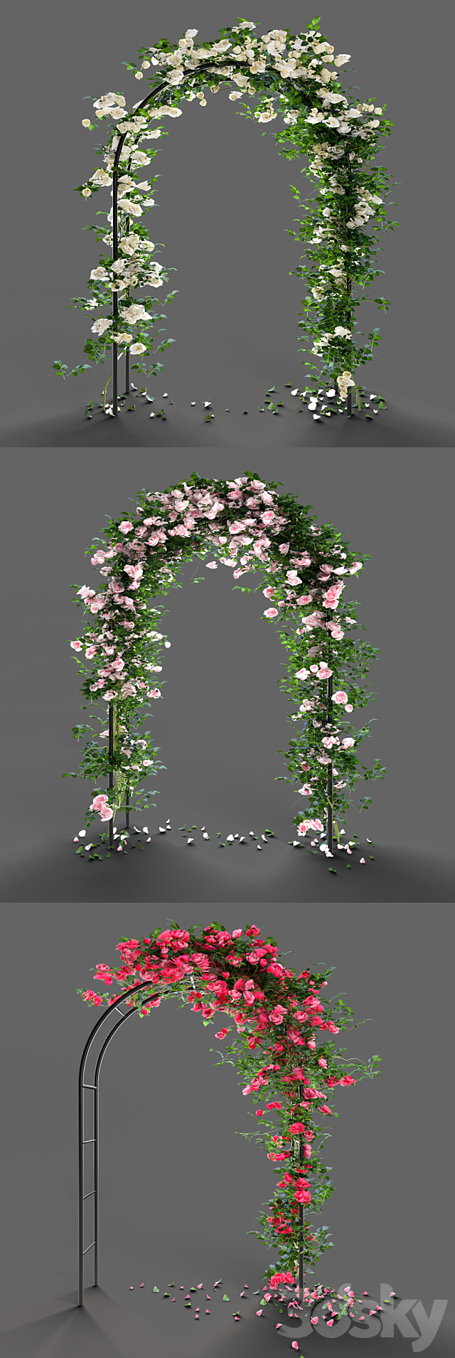 Roses 3DSMax File - thumbnail 2