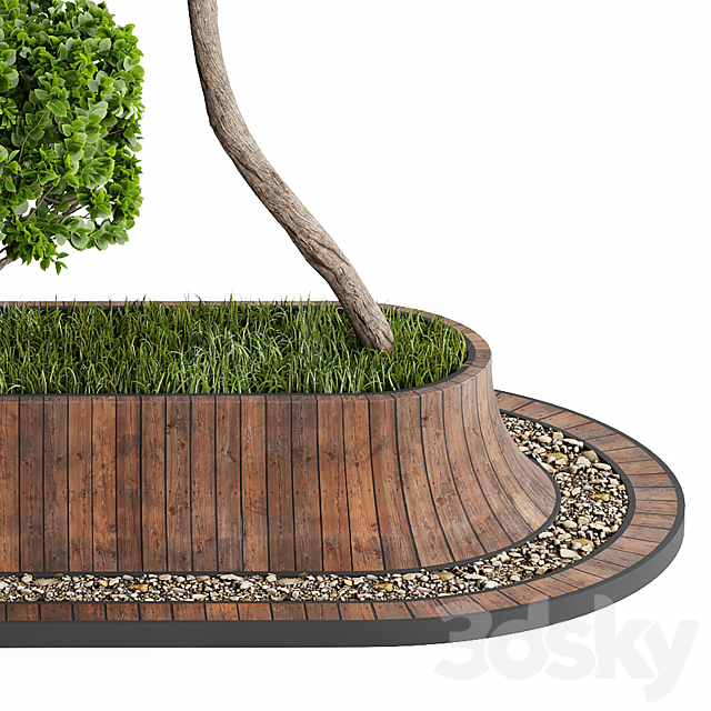 Topiary Trees 001 3DS Max Model - thumbnail 3