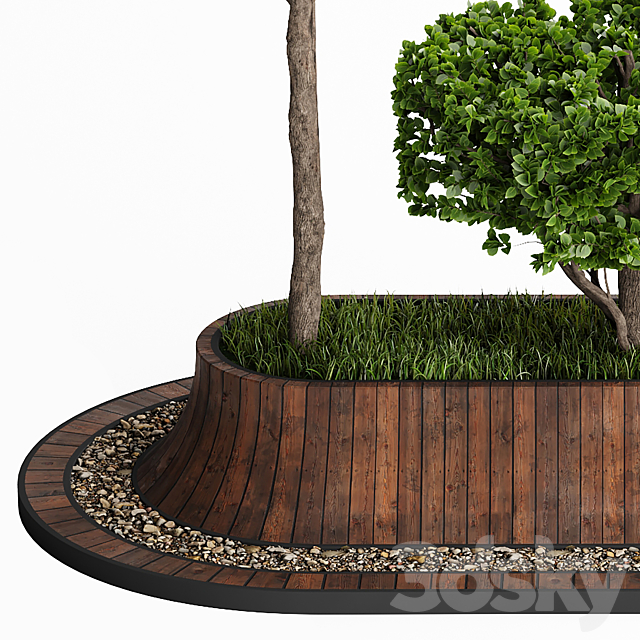 Topiary Trees 001 3DS Max Model - thumbnail 5