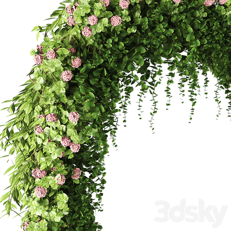 wedding arch 02 3DS Max Model - thumbnail 2