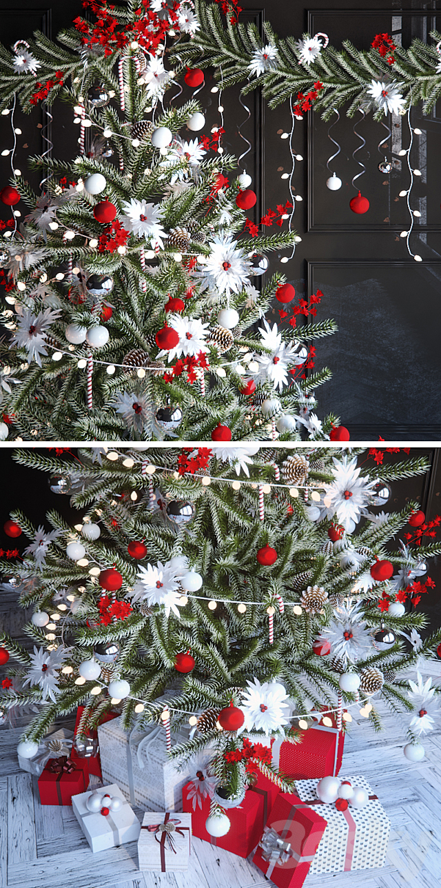 Christmas Tree 2 3DSMax File - thumbnail 2