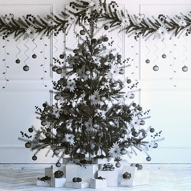 Christmas Tree 2 3DSMax File - thumbnail 3