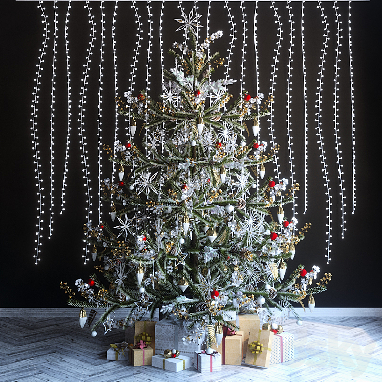 Christmas Tree 3DS Max - thumbnail 1