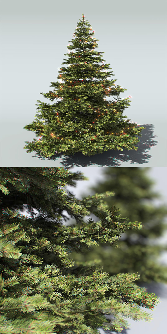 Christmas tree 3DSMax File - thumbnail 3